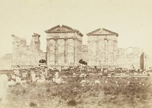 Trois temples du capitole, site archéologique de Sbeïtla, Tunisie