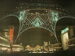 FRSFP_0806im_A_0073 - L&eacute;on GIMPEL - Paris, 21 octobre 1937 - Les illuminations de l&rsquo;Exposition, vue de nuit, en direction du Trocad&eacute;ro