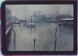 La Crue de la Seine, par Léon GIMPEL